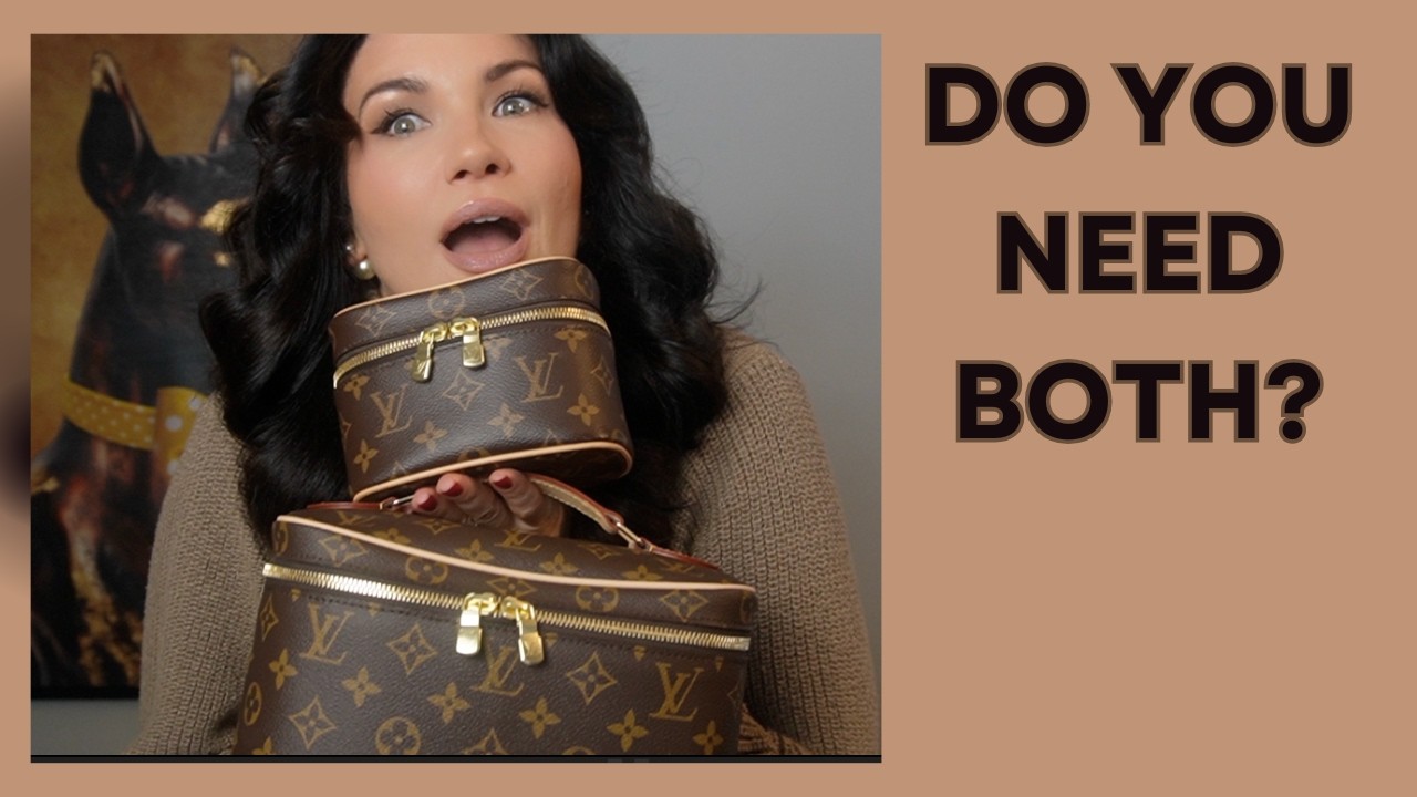 Louis Vuitton Vanity Case Nice (BB vs NANO)