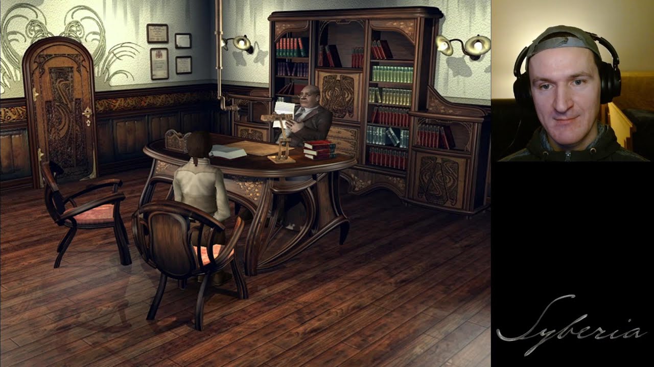 Syberia. Видео - 3. Беседа с нотариусом. Родственник владелицы фабрики игрушек жив. Где его искать?