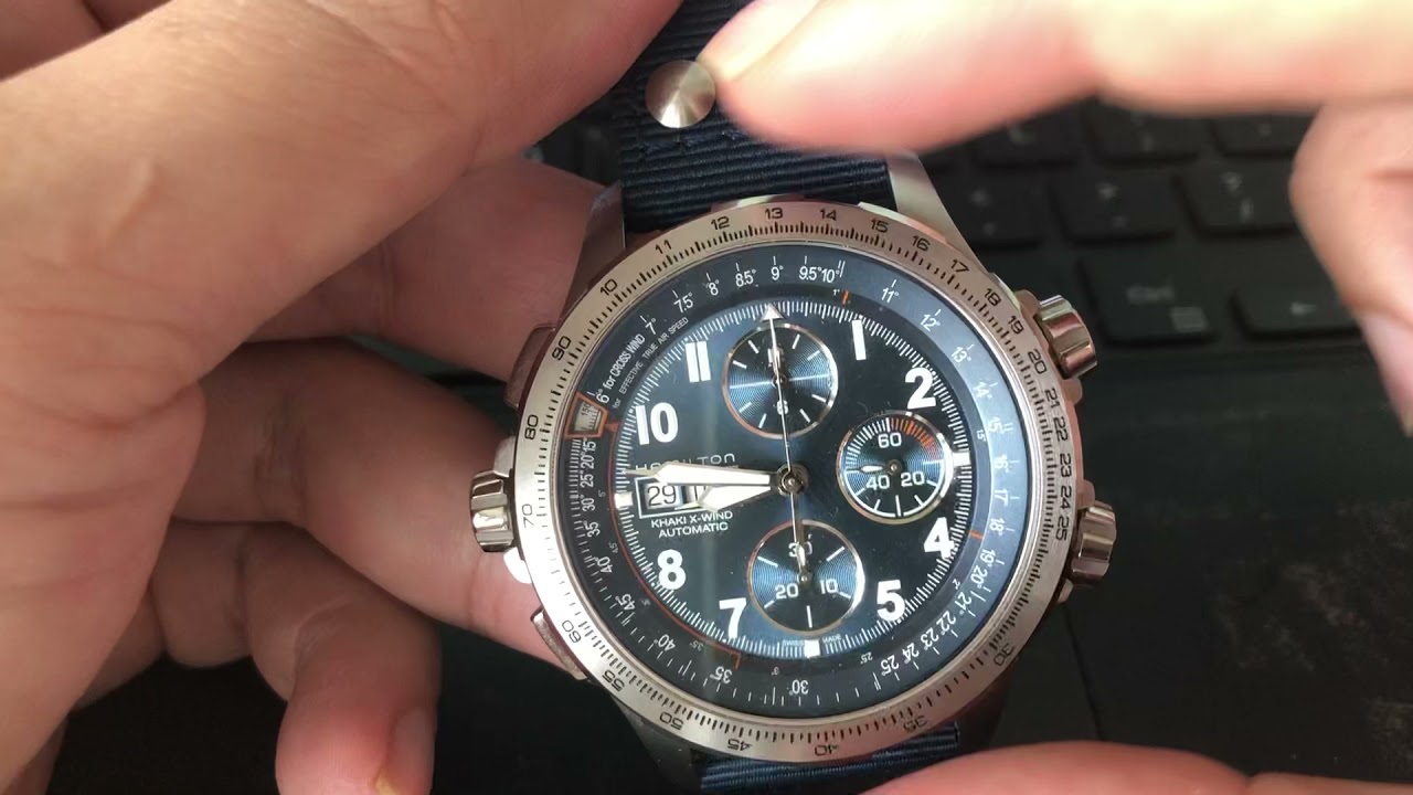 Short Review on the Hamilton Khaki Aviation X-Wind Auto Chrono Blue 2021 model H77906940
