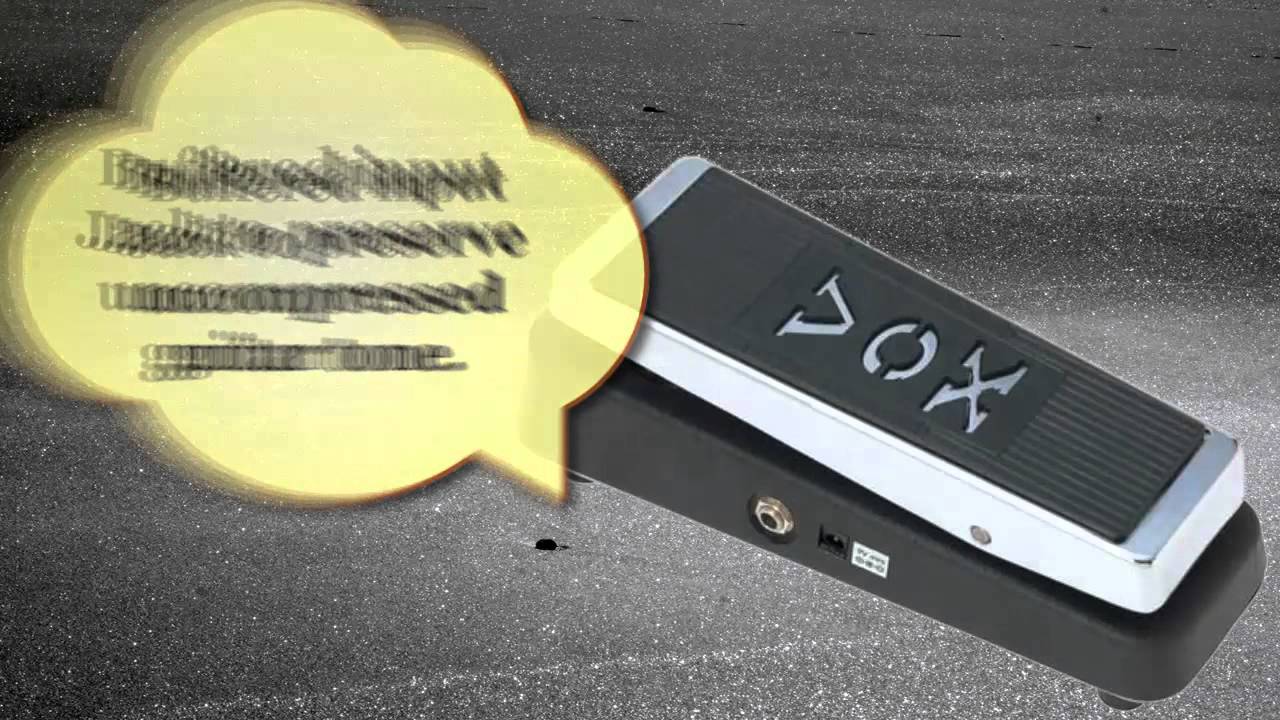 Vox V847 Wah Pedal