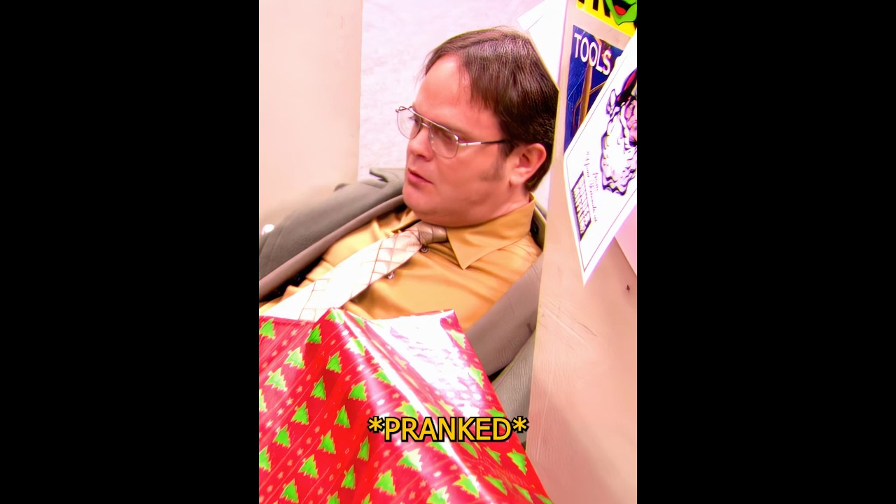 Jim Pranks Dwight With A Fake Desk | The Office US | #shorts