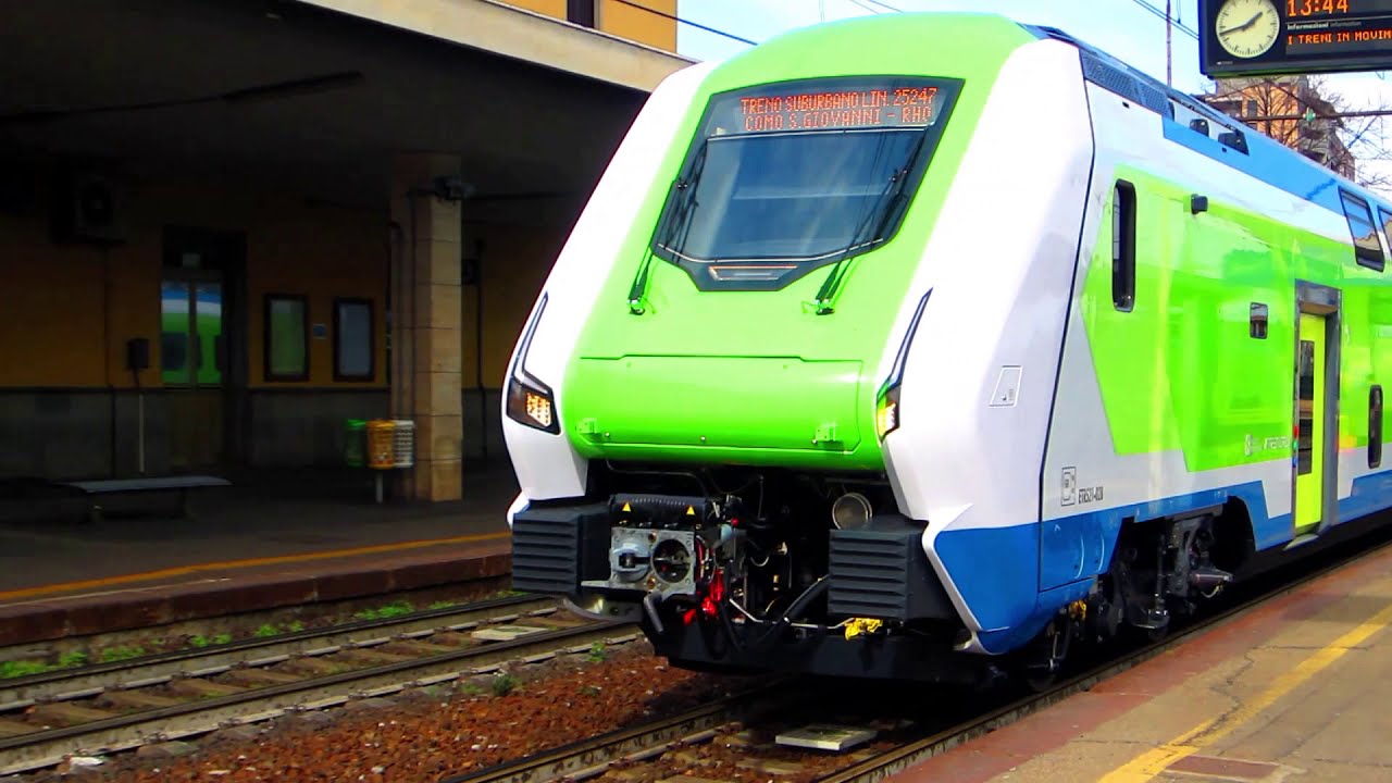 A bordo del Nuovo Trenord Caravaggio,