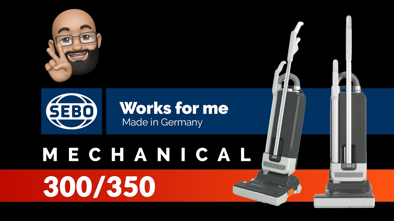 Best Vacuum Cleaner for Commercial Use? Meet the SEBO Mechanical 300/350 - Vacuum Warehouse Canada