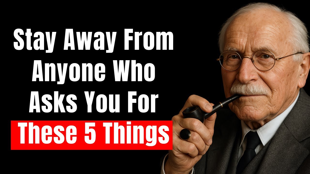 STAY AWAY FROM PEOPLE WHO ASK FOR THESE 5 THINGS | Carl Jung