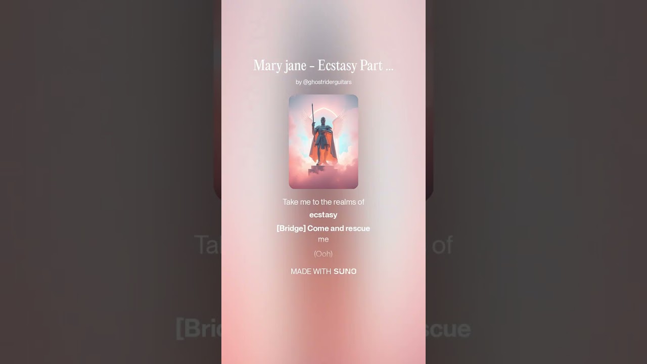 Mary jane   Ecstasy Part 2 dance mix