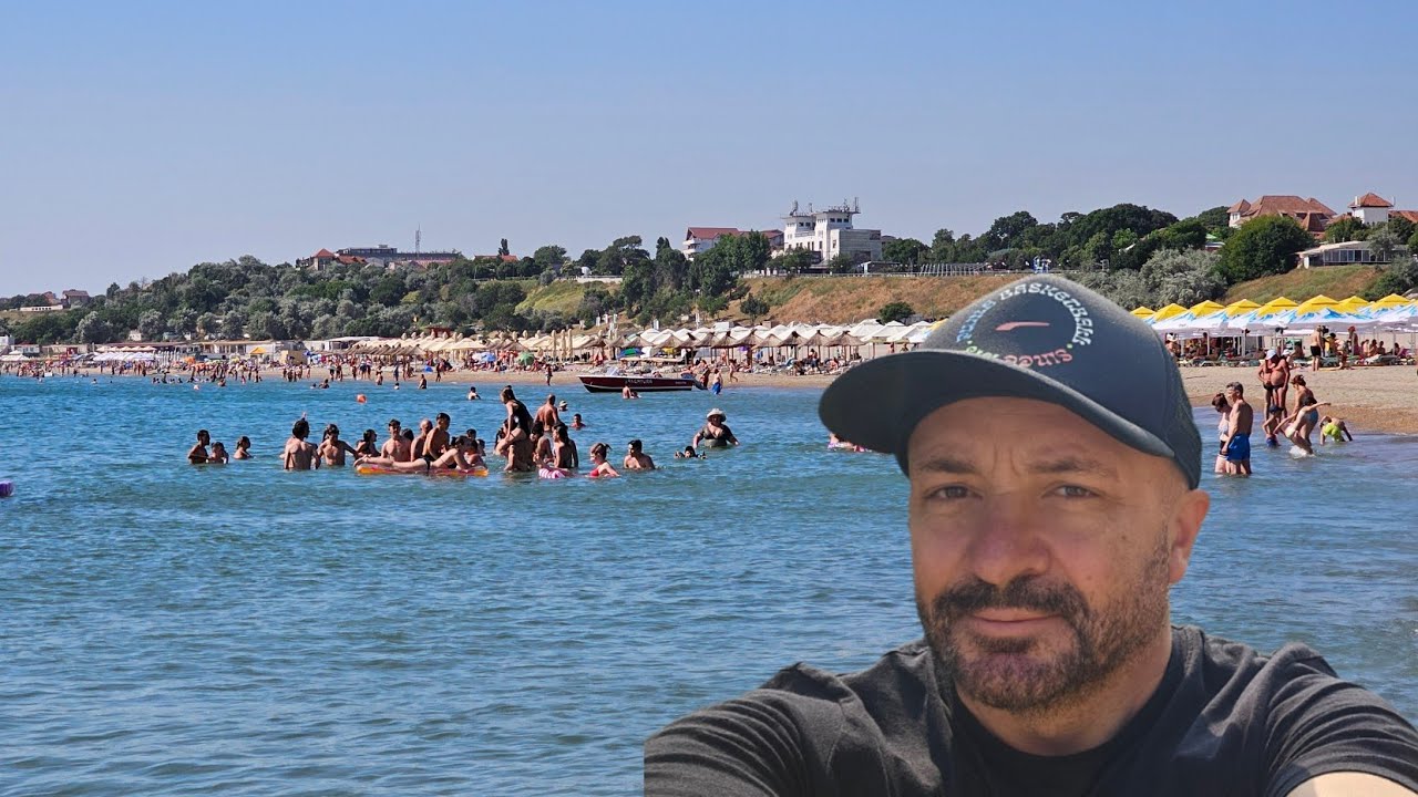 Eforie sud 2025. Verdeață, parcuri si relaxare. M-am plimbat  cu Aventura! Preturi mici pe plajă.