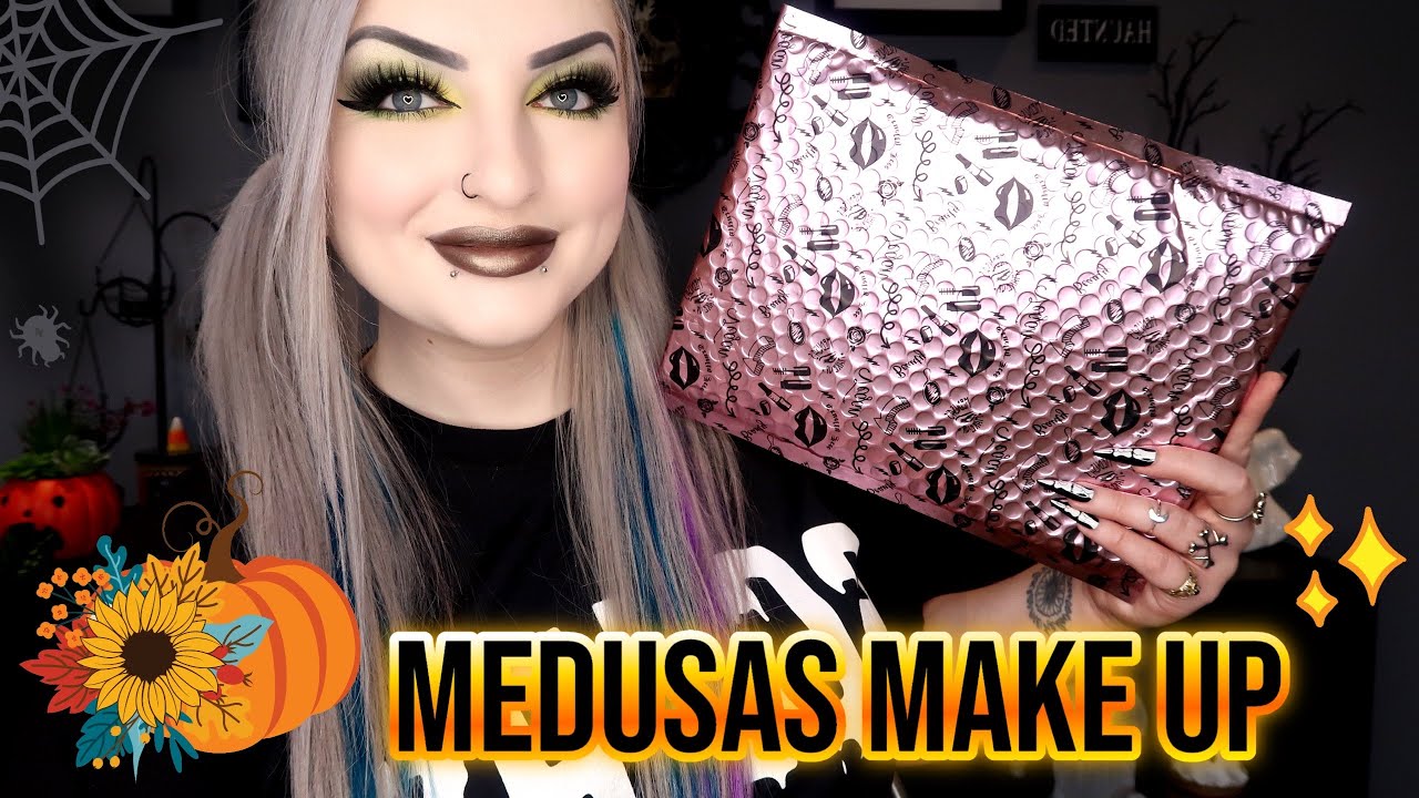 Medusa's Make Up - Halloween Beauty Subscription Box Unboxing - October 2023