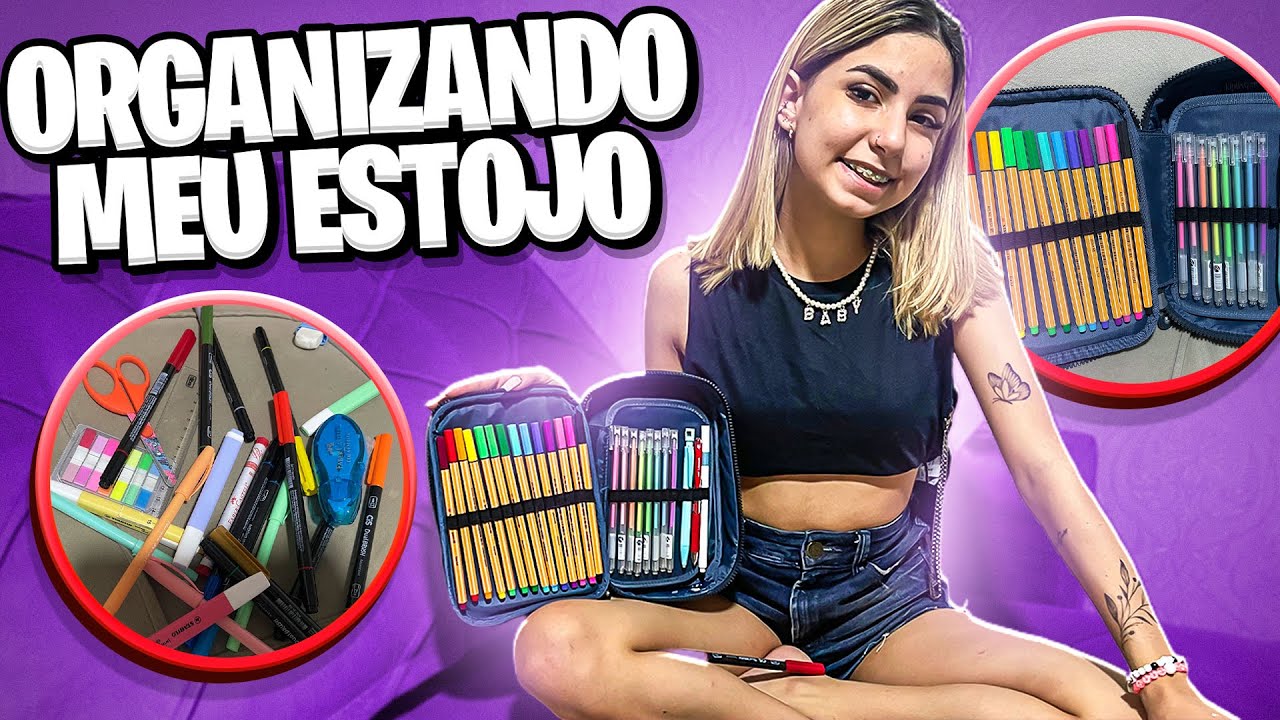 ORGANIZANDO MEU ESTOJO DEPOIS DO FELIPE BAGUNÇAR