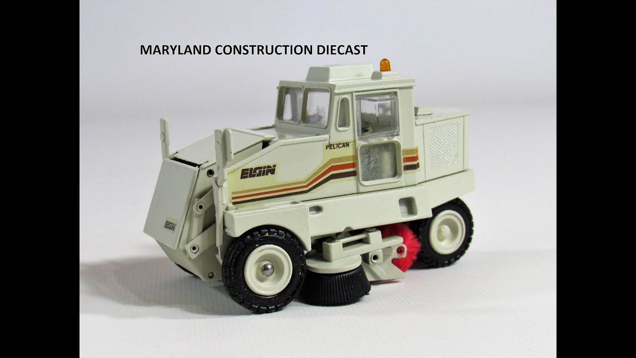 Elgin Pelican Street Sweeper 1/50 Scale Diecast Model by Conrad