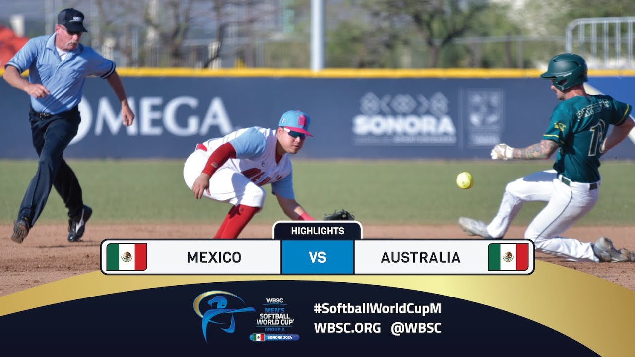Highlights | Game 17 Mexico vs Australia | 2024 WBSC Men's Softball World Cup - Group A
