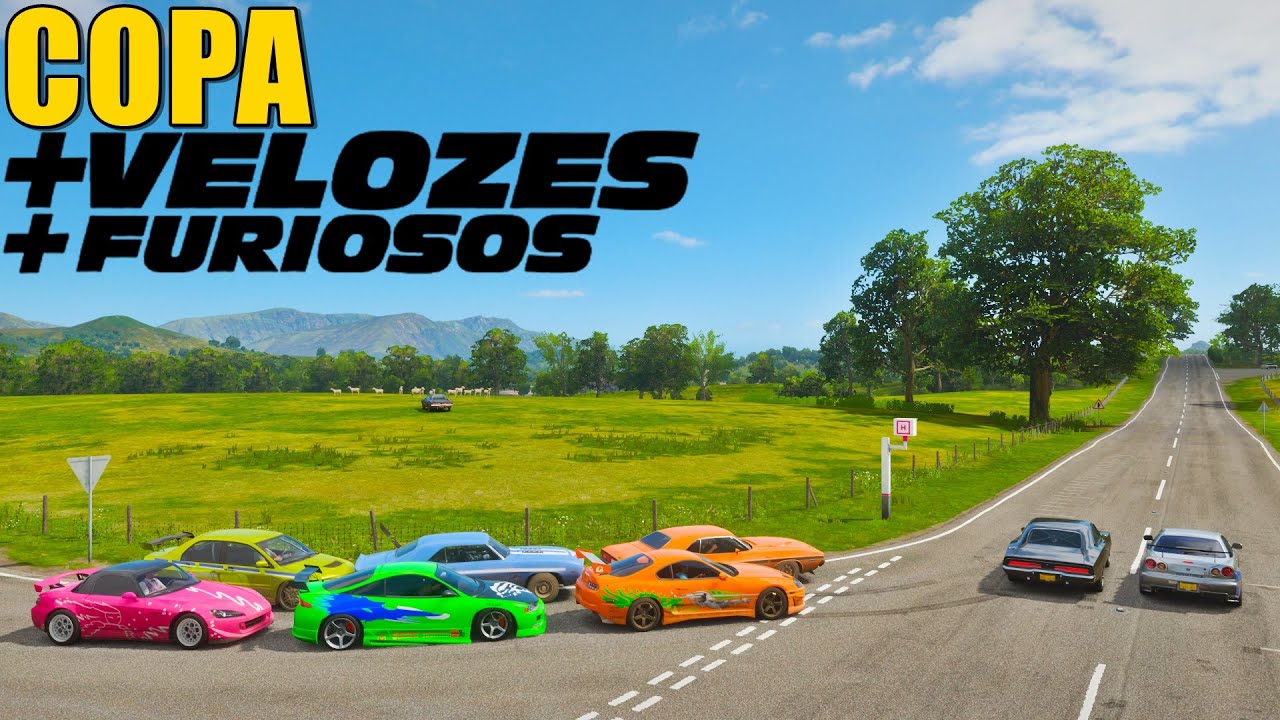 COPA + Velozes + Furiosos - Velozes & Furiosos VS +Velozes +Furiosos - Forza Horizon 4