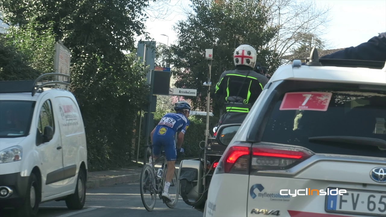 Strade Bianche 2019 dall'ammiraglia Shimano