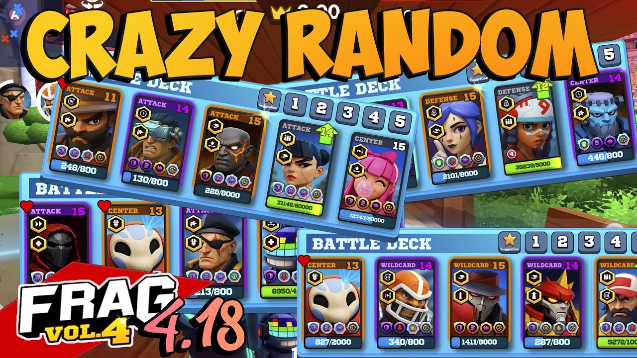 FRAG Pro Shooter - Crazy Random🔥4.18 Gameplay🔥(iOS,Android)