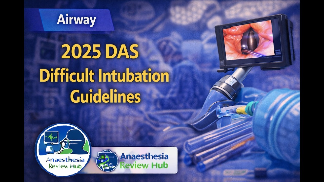Рекомендации DAS 2025 по сложной интубации | дыхательные пути | Anaesthesia Review Hub