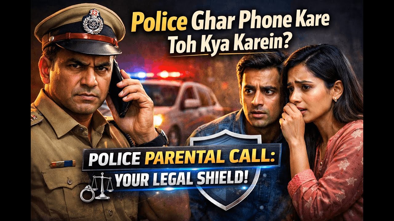 Police Ghar Phone Kare Toh Kya Karein? 📞 Police Parental Call: Your Legal Shield ⚖️
