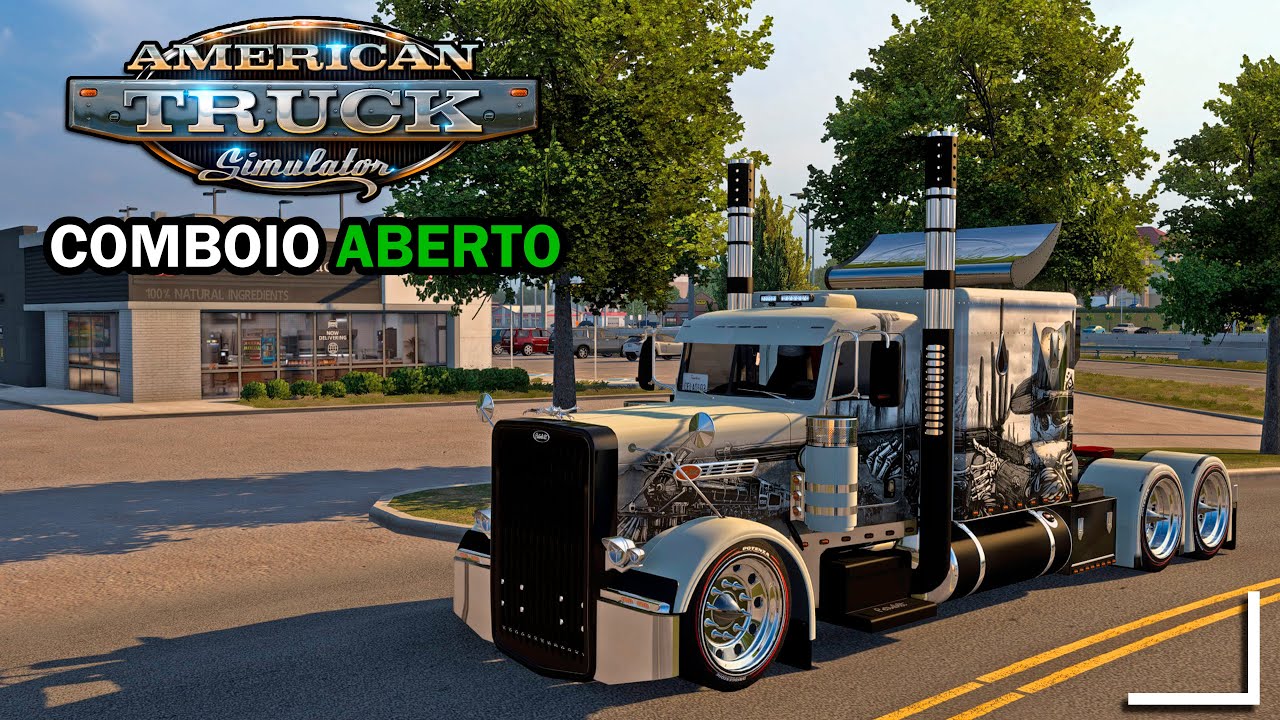 🔴 LIVE ATS COMBOIO -  PETERBILT VIPER |  MAPA OFICIAL