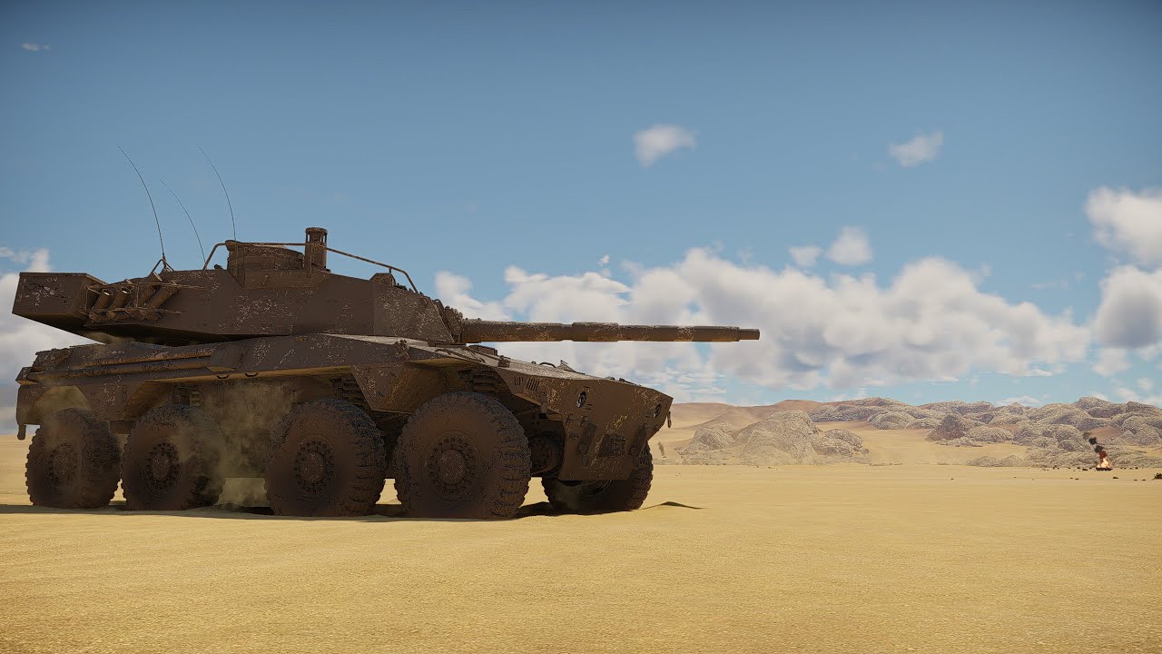"76mm APFSDS still isn't perfect" Rooikat Mk1D Tank RB | War Thunder