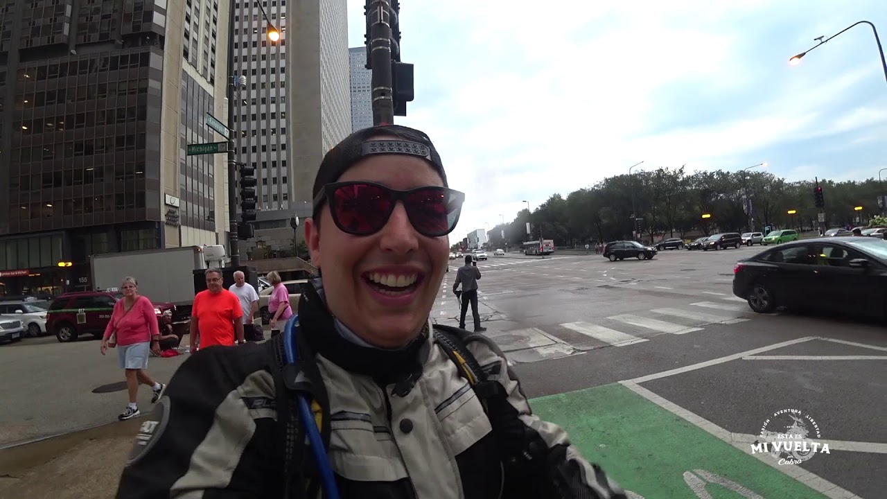 Chicago y su clima | EEUU | V-204 🌎☞Vuelta al mundo en moto.