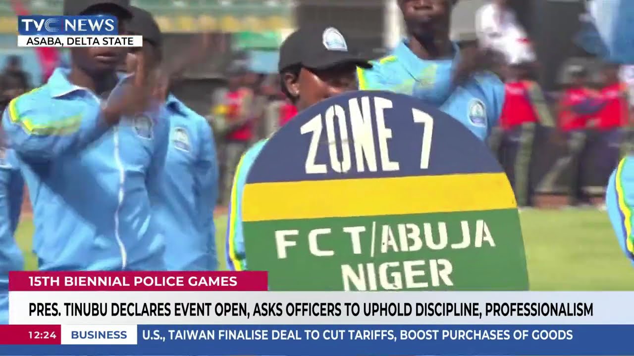 Pres. Tinubu Declares 15th Biennial Police Games Open