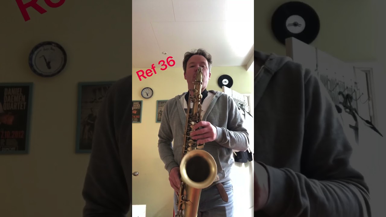 Selmer Super Balanced Action versus Reference 36 tenor saxophone comparison