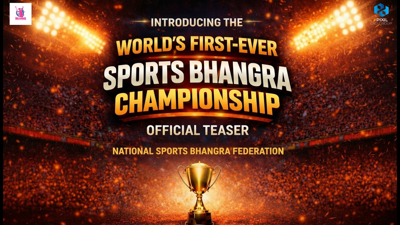 Worlds First-Ever Sports Bhangra Championship | Official Teaser | National Sports Bhangra Federation