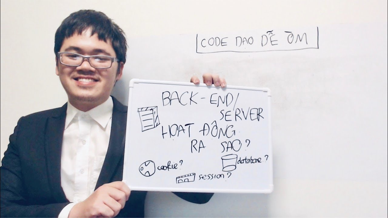 Code Dạo Dễ Òm - Back-end/server hoạt động như ra sao? Giải thích về Cookie, Session, Database