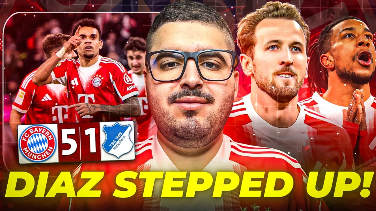 Диас показал себя просто великолепно!!! 👏🏻 | Бавария Мюнхен 5-1 Хоффенхайм | Бундеслига | Реакция...