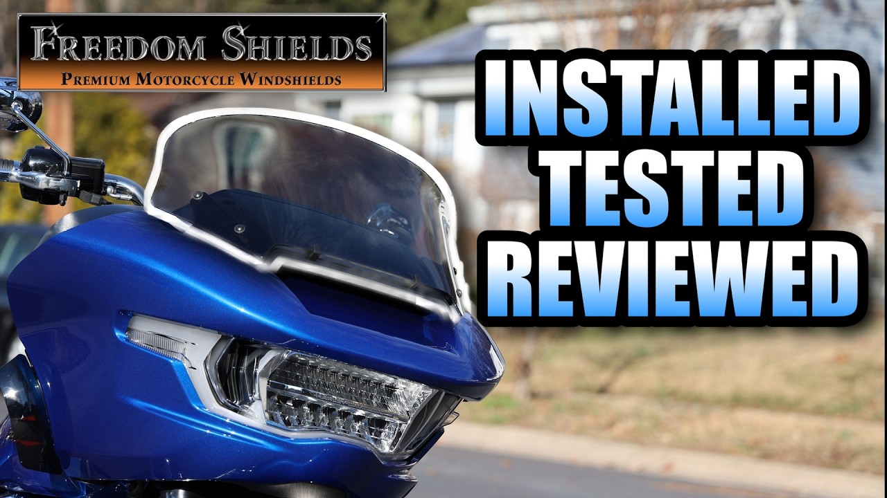 Freedom Shields Review: The BEST Windshield for 2024+ Road Glide?