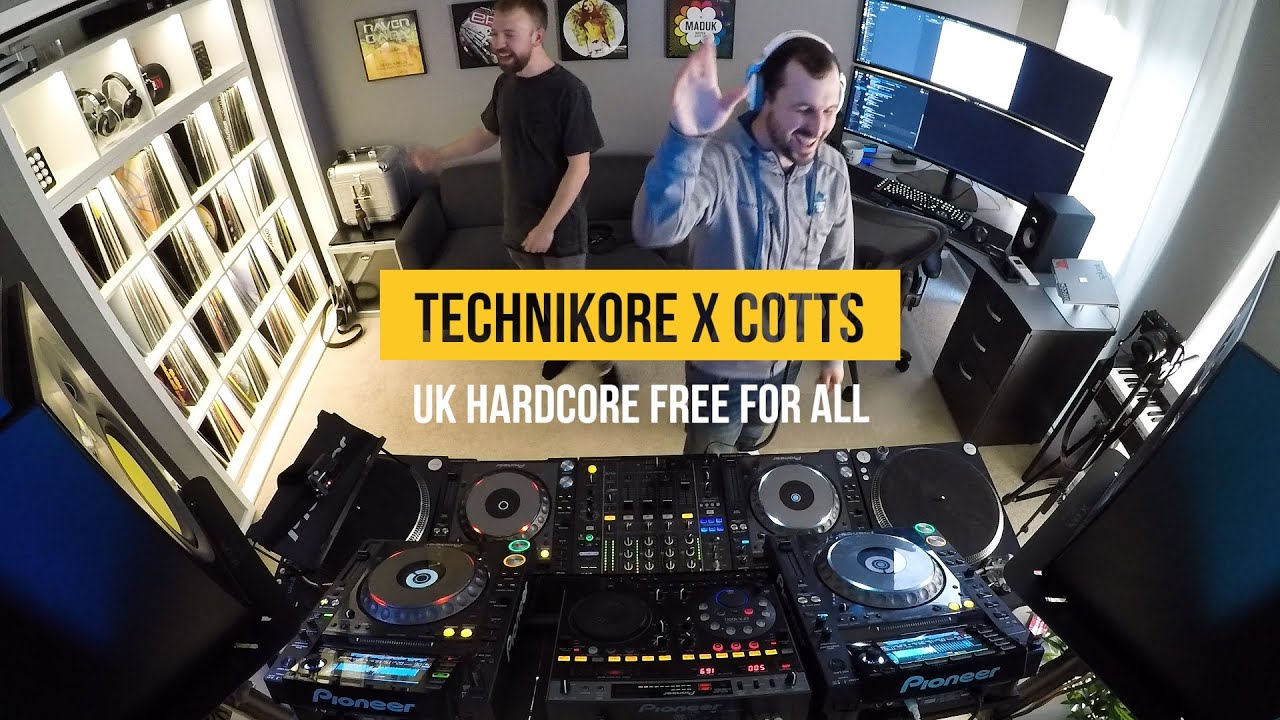 Technikore x DJ Cotts - UK Hardcore Free For All Mix