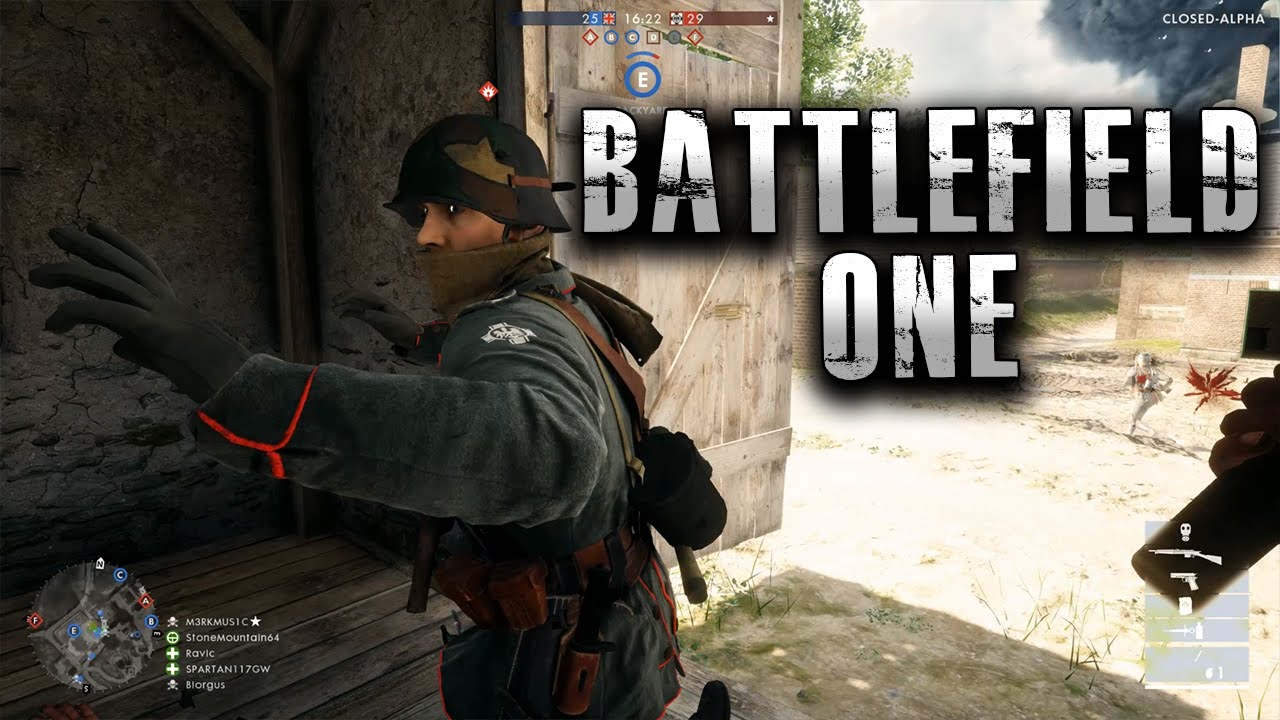 Battlefield 1 Closed Alpha Gameplay