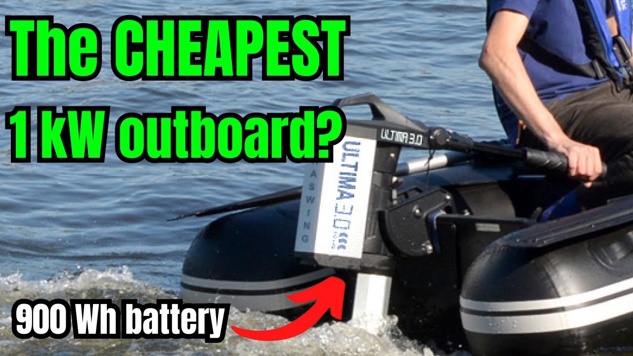 Haswing Ultima 3.0 | THE MOST AFFORDABLE electric outboard with 1kW (3hp) including battery [ENG]