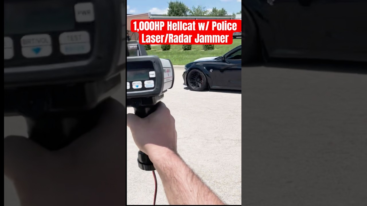 Hellcat Charger ARMED w/ Police Laser & Radar Jammer to BLOCK ALL Speed Traps&hellip; #hellcat  #police