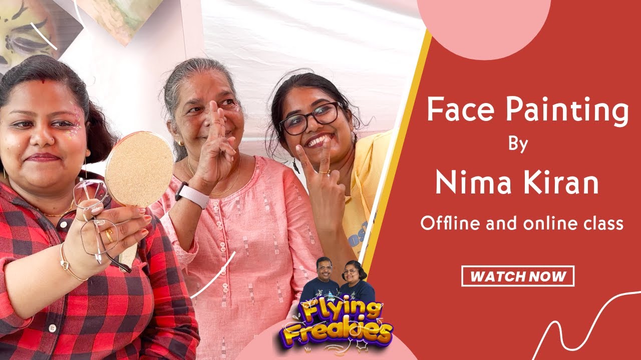 Amazing Face Painting Transformation by Nima Kiran!  