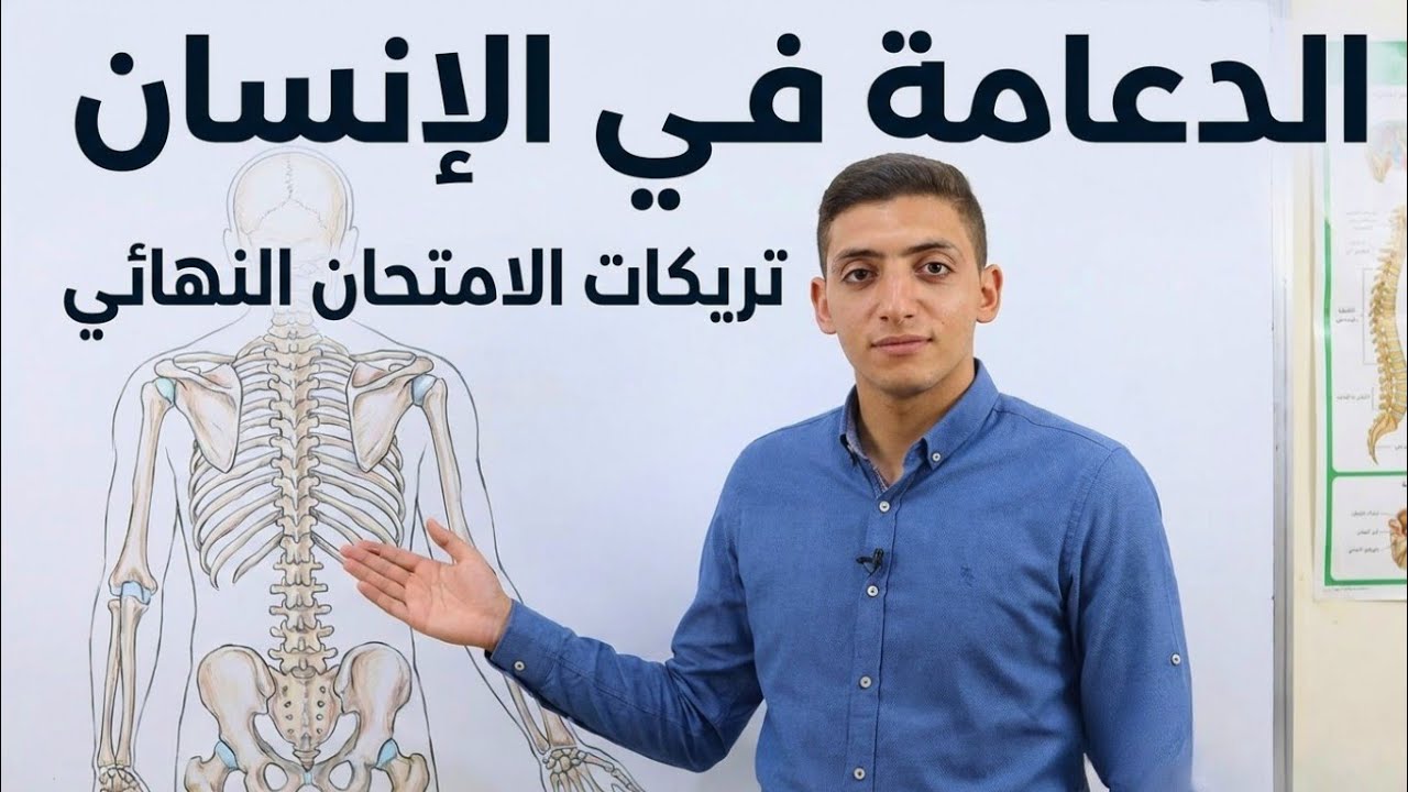 الدعامة في الإنسان | أقوى تريكات الامتحان + أسئلة مضمونة