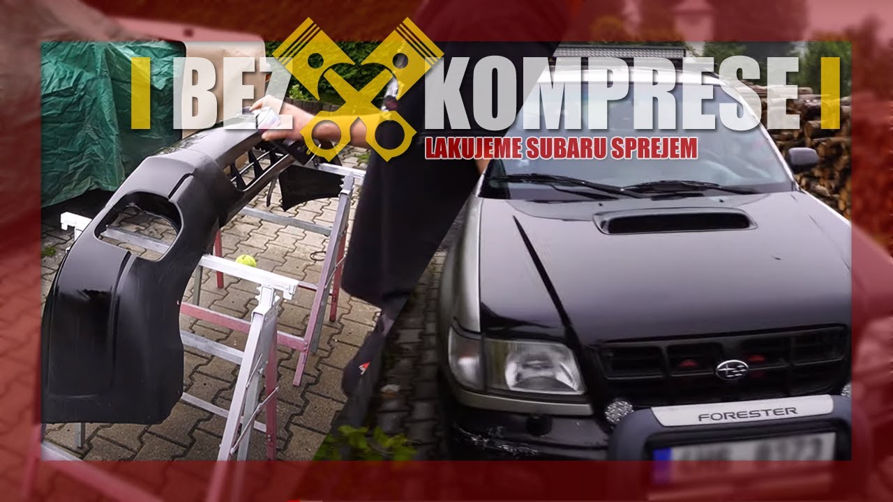 4K | Lakujeme Sprejem! | Renovace Subaru Forester SF_02