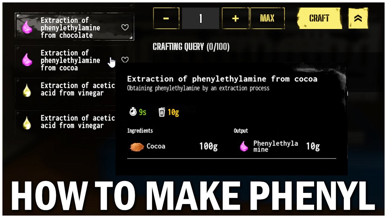 How to Make Your Own Phenylethylamine - Drug Dealer Simulator 2 Tips and Tricks