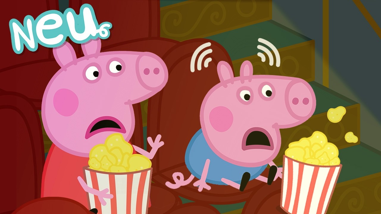 Peppa-Wutz-Geschichten 🎥 Der Kinobesuch 🍿 Videos für Kinder