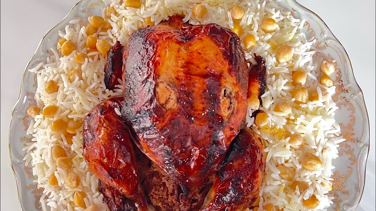 🛑LƏVƏNGİLİ TOYUQ İLƏ NOXUDLU PLOV🍚❗️