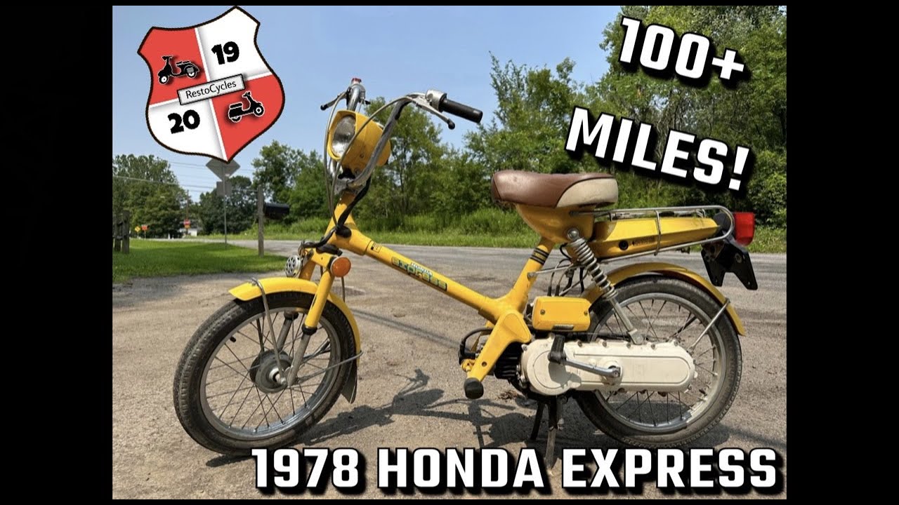 1978 Honda NC50 Hitting 100 Miles!