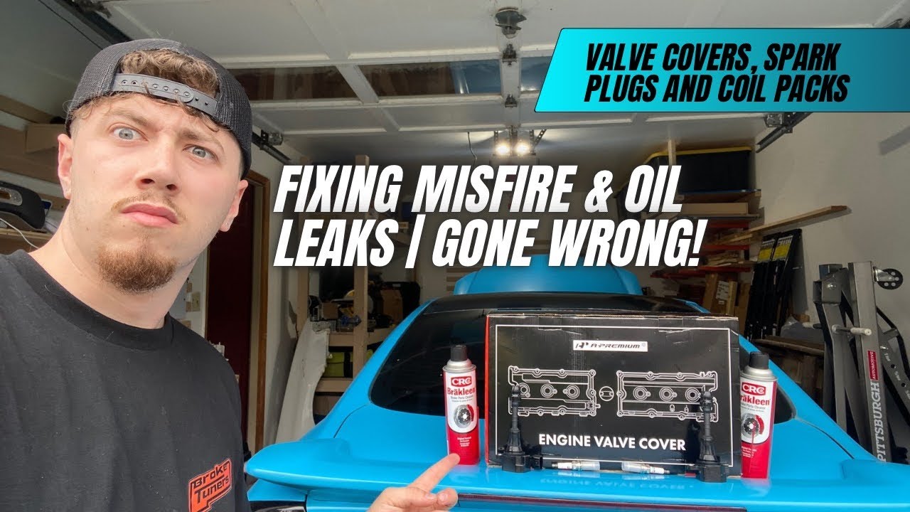 How to Fix Oil Leaks & Misfires on Your G35 &ndash; Valve Cover, Spark Plug & Coils Install