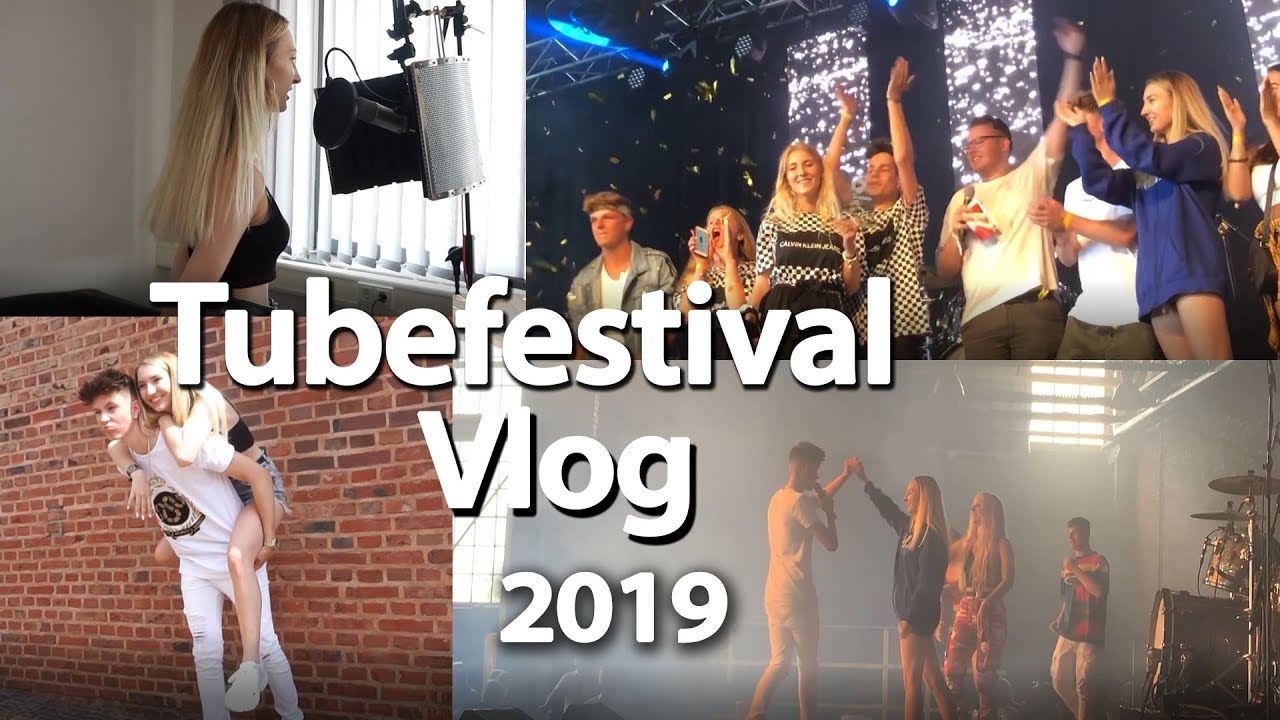 Mein erster AUFTRITT auf der Bühne ? Tubefestival 2019 || ItsLara