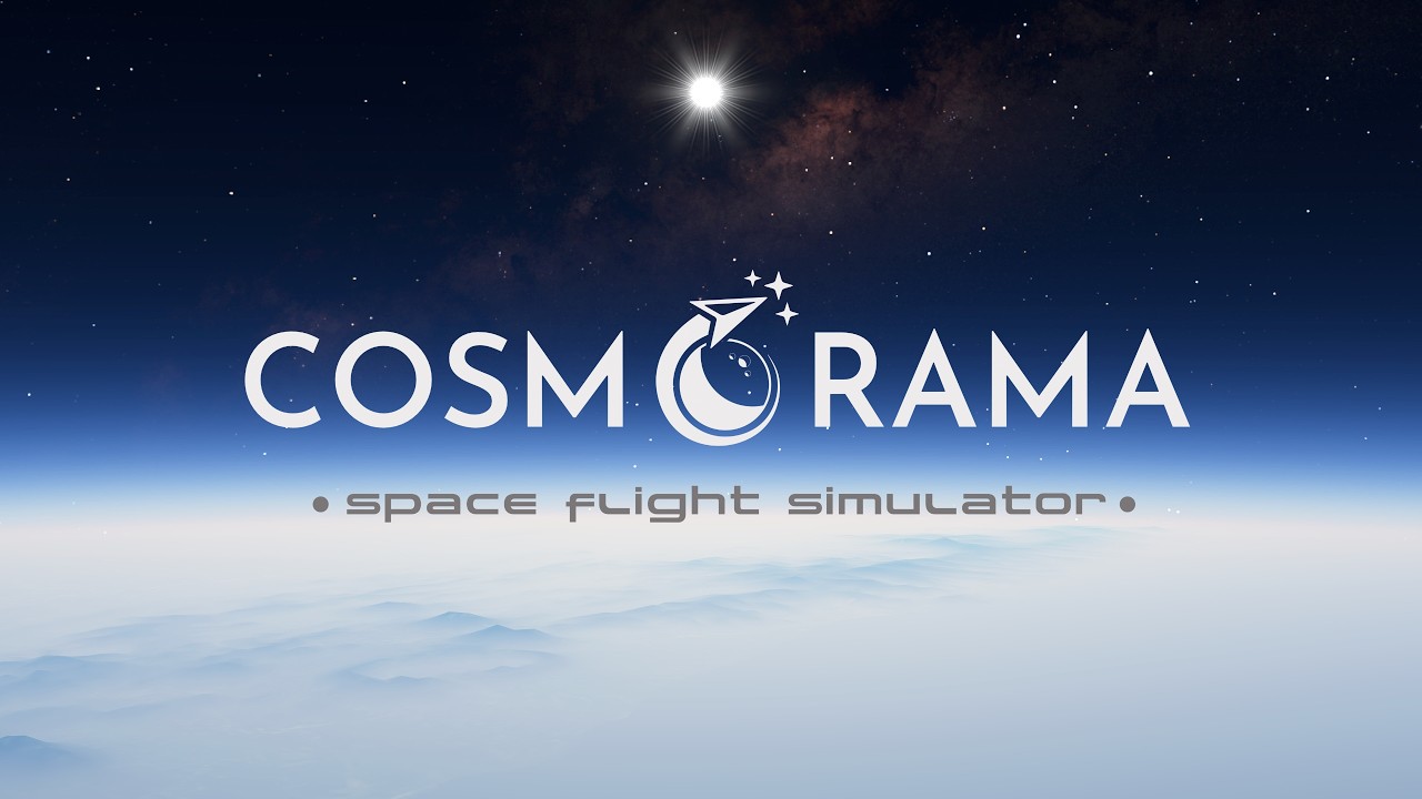 COSMORAMA&trade; Space Flight Simulator - Announce Trailer