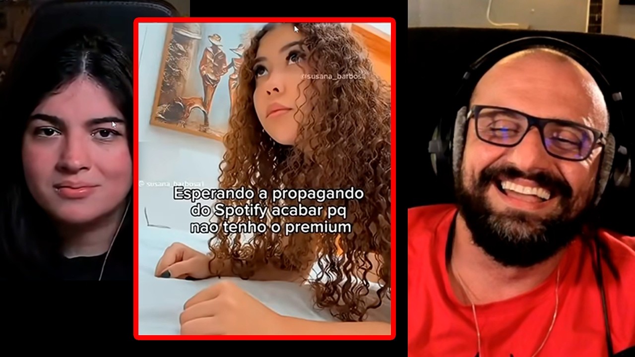 ATÉ ELA FICOU SEM ENTENDER -  ASSISTINDO MEMES DA INTERNET