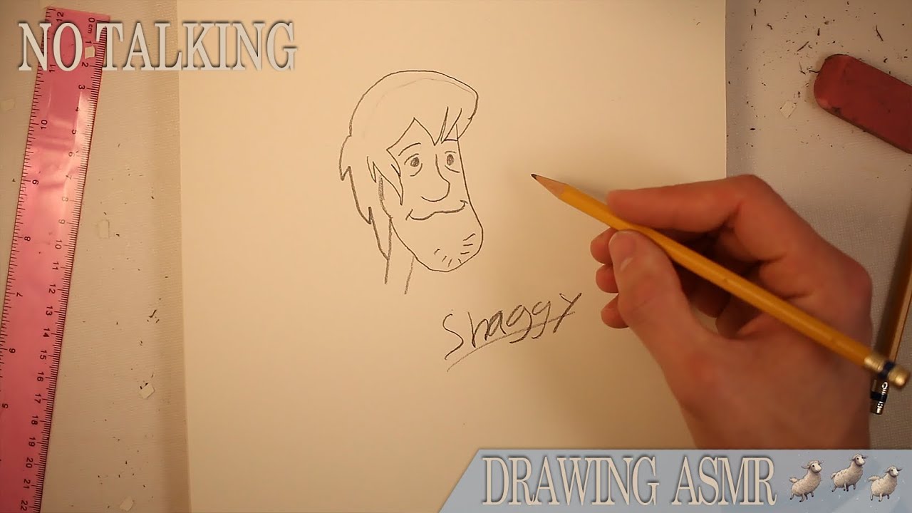 ASMR Writing & Drawing (NO TALKING)