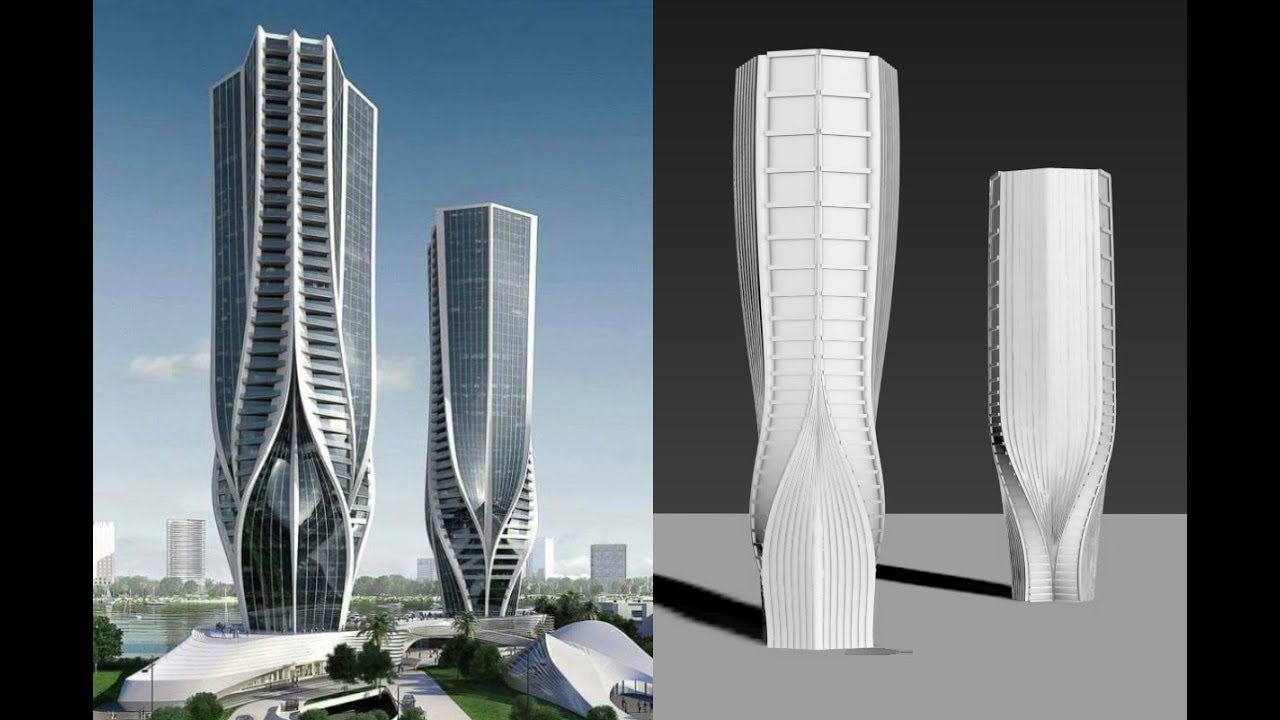 100 3ds max projects Course - project 07 Modeling
