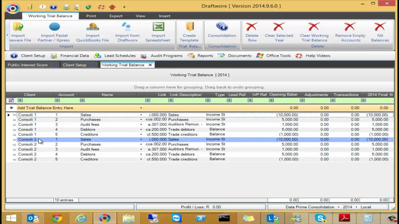 Consolidation Overview