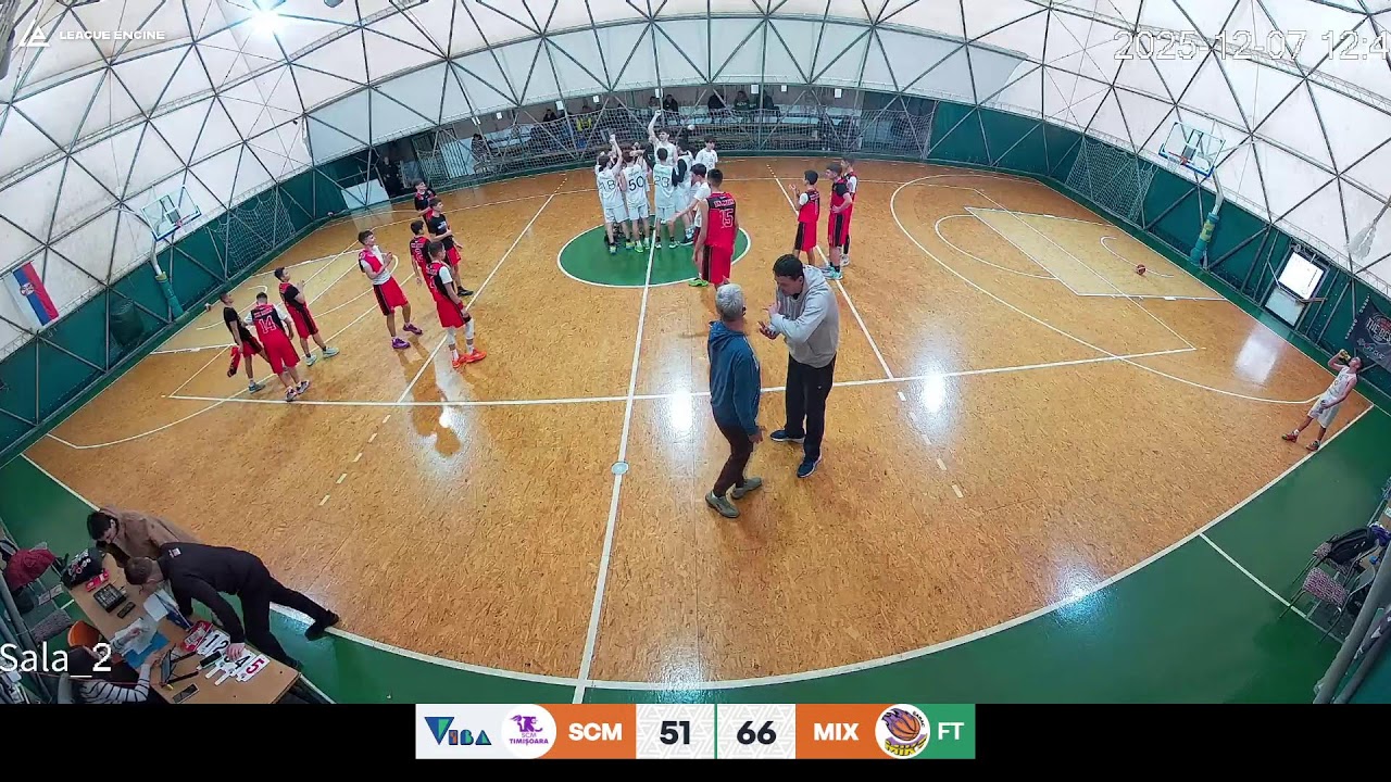 SCM 2 TIMISOARA vs Miks | round 12  | U 15 | 2025/26