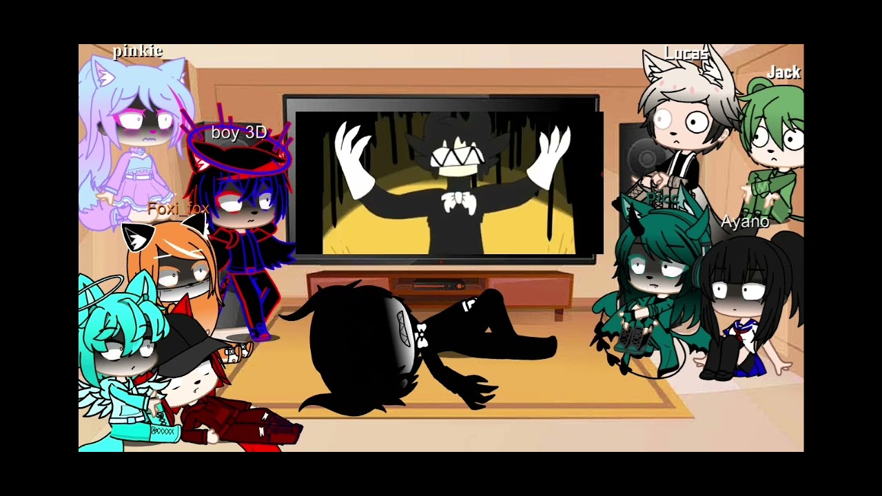 mis amigos reaccionan a Bendy build our machine