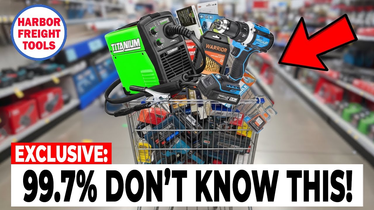 10 must-have LIFETIME WARRANTY items from Harbor Freight for the DIY Mechanic