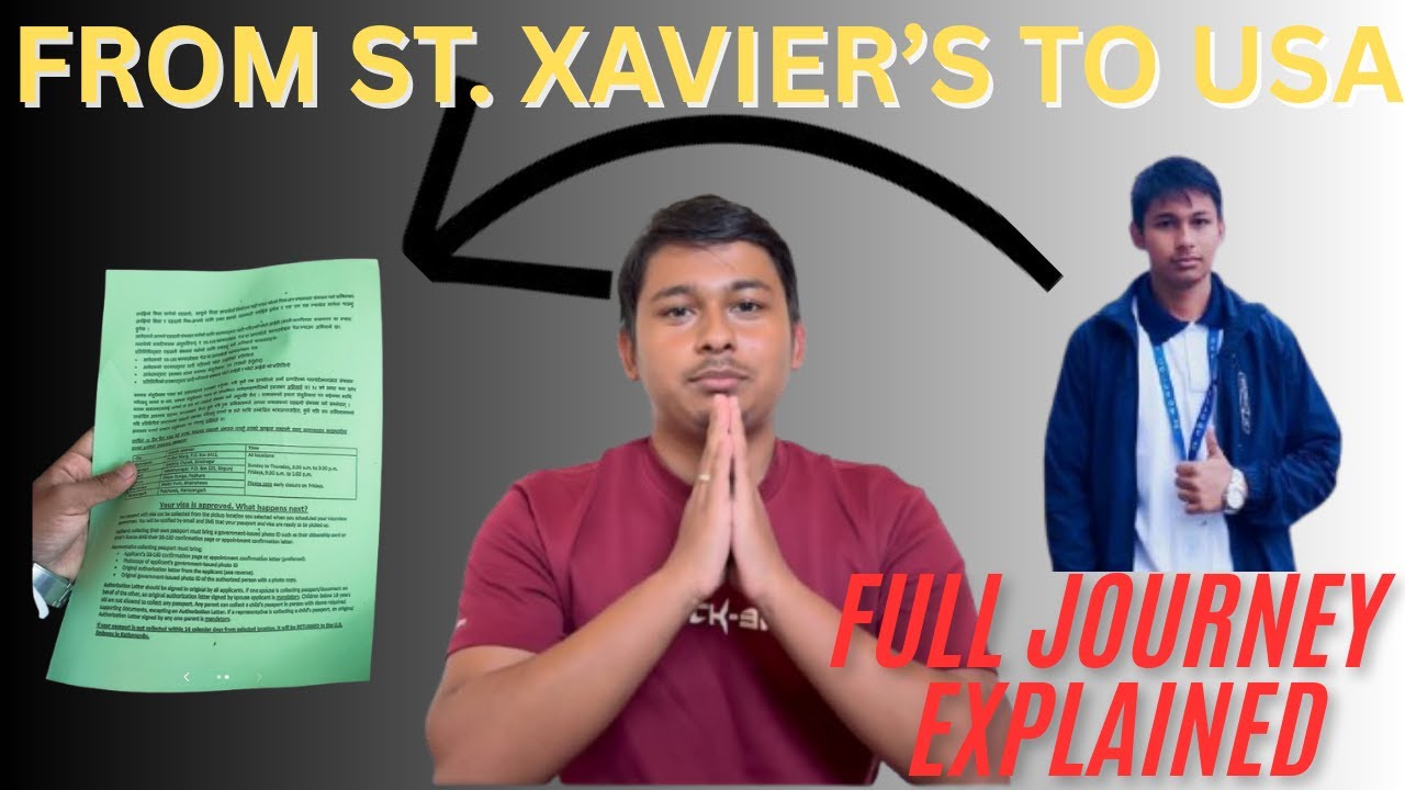 How He Came to the USA After +2 |  Journey & Present Life l Everything explained